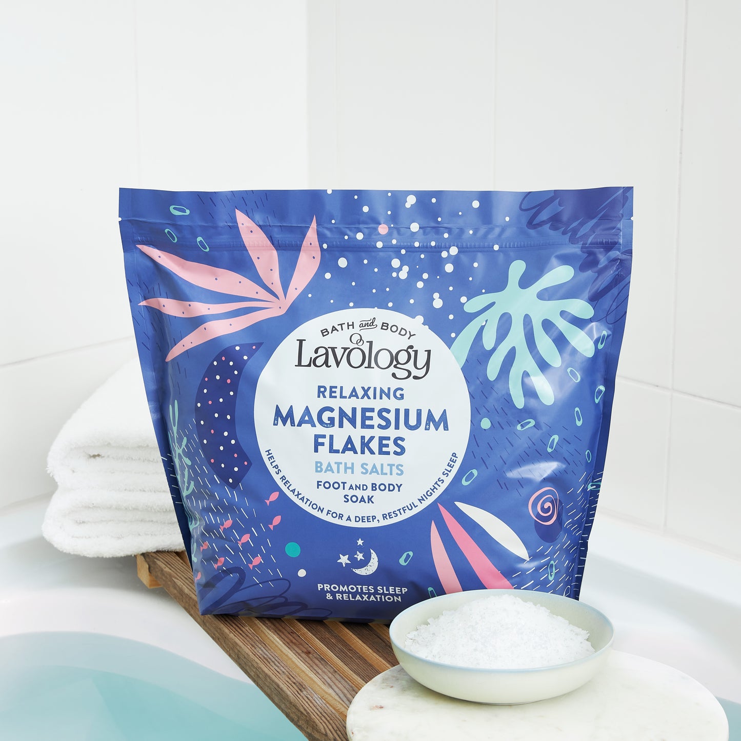 Relaxing Magnesium Flakes Bath Salts